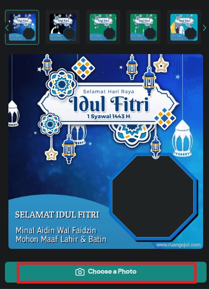 Kumpulan Link Twibbon Ucapan Hari Raya Idul Fitri 2022 (1443 H) Terbaru