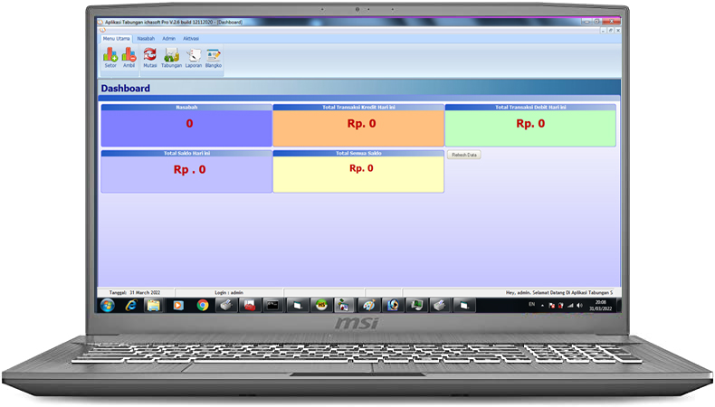 Aplikasi Tabungan Bank Mini Sekolah