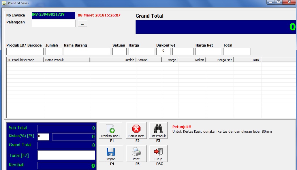 Software Kasir Untuk Gym